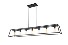 Matteo Lighting C57017RB - Candor Rusty Black Chandelier