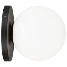 Matteo Lighting WX06011BKOP - Cosmo Black Wall Sconce / Ceiling Mount
