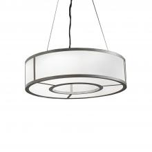 UltraLights Lighting 17379-24-CR-OA-10 - Tambour 17379 Ring Pendant