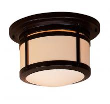 Arroyo Craftsman BCM-12CR-BK - 12" berkeley flush ceiling mount