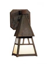 Arroyo Craftsman DS-4F-BK - 4" dartmouth sconce