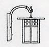 Arroyo Craftsman GB-6GW-VP - 6" glasgow wall mount