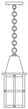 Arroyo Craftsman HH-6WO-S - 6" hartford  pendant