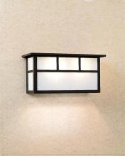 Arroyo Craftsman HS-14SDTM-MB - 14" huntington short body sconce with double t-bar overlay