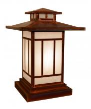 Arroyo Craftsman KC-12CR-RB - 12" kennebec column mount