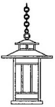 Arroyo Craftsman KH-12OF-BZ - 12" kennebec pendant
