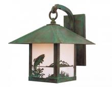 Arroyo Craftsman TRB-12TRRM-S - 12" timber ridge wall bracket with trout filigree