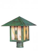 Arroyo Craftsman TRP-12ARTN-RC - 12" timber ridge post mount with arrow filigree