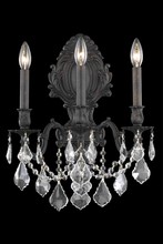 Elegant 9603W14DB-GS/RC - Monarch Wall W14"H18"E9.5"L3 DB GS/RC