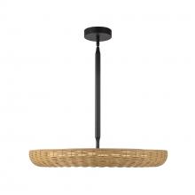 ALORA CH602024MB-UNV - Maris 24-in Matte Black LED Chandelier
