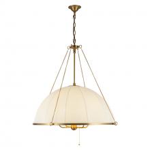 ALORA CH661433BG - Crosby 33-in Brushed Gold Socket Chandelier