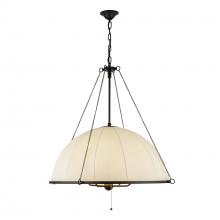 ALORA CH661433MB - Crosby 33-in Matte Black Socket Chandelier