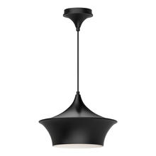 ALORA PD523013MB - Emiko 12-in Matte Black 1 Light Pendant