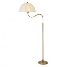 ALORA FL661068BG - Crosby 68-in Brushed Gold Socket Floor Lamp