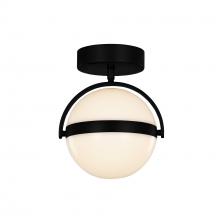 ALORA FM301001MB-UNV - Globo 7-in Matte Black LED Flush Mount