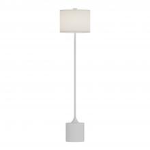ALORA FL418761WHIL - Issa 61-in White/Ivory Linen 1 Light Floor Lamp