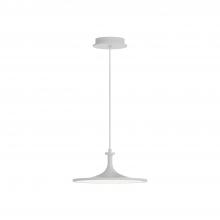 ALORA PD418012WH - Issa 12-in White LED Pendant