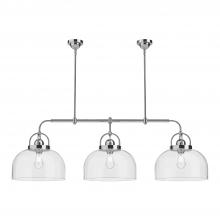 ALORA LP461155CH - Lancaster 55-in Chrome 3 Lights Linear Pendant
