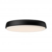 ALORA FM503715MB-5CCT - Laval 15-in Matte Black LED Flush Mount