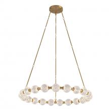 ALORA CH321041NB-UNV-010 - Marni 41-in Natural Brass LED Chandelier