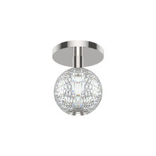 ALORA FM321201PN - Marni 5-in Polished Nickel LED Flush Mount