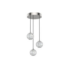 ALORA MP321203PN - Marni 3 Head Polished Nickel LED Multi Pendant