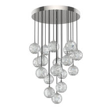 ALORA MP321218PN - Marni 18 Head Polished Nickel LED Multi Pendant