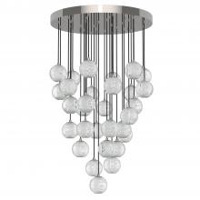 ALORA MP321230PN - Marni 30 Head Polished Nickel LED Multi Pendant
