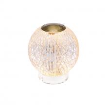 ALORA TL321903NB - Marni 3-in Natural Brass LED Table Lamp