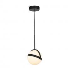 ALORA PD301001MB-UNV - Globo 7-in Matte Black LED Pendant