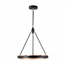 ALORA PD302724CBGS-UNV-010 - Duo 24-in Classic Black/Gold Shimmer LED Pendant