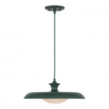 ALORA PD557015PGN - Minori 15-in Pine Green Socket Pendant