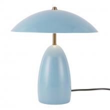ALORA TL437012CER - Poppy 12-in Cerulean LED Table Lamp