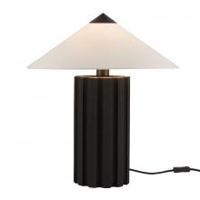 ALORA TL441020MB - Ono 20-in Matte Black Socket Table Lamp
