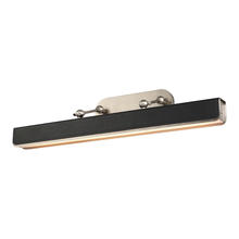 ALORA PL307931ANTL - Valise Picture 32-in Aged Nickel/Tuxedo Leather LED Wall/Picture Light