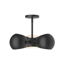ALORA PD648315MB - Willow 16-in Matte Black 3 Lights Pendant
