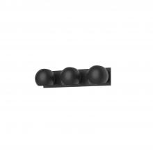 ALORA VL648322MB - Willow 22-in Matte Black 3 Lights Vanity