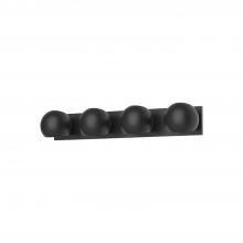 ALORA VL648431MB - Willow 31-in Matte Black 4 Lights Vanity