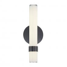 ALORA WV324114UBGO-UNV - Madison 14-in Urban Bronze/Glossy Opal LED Wall/Vanity